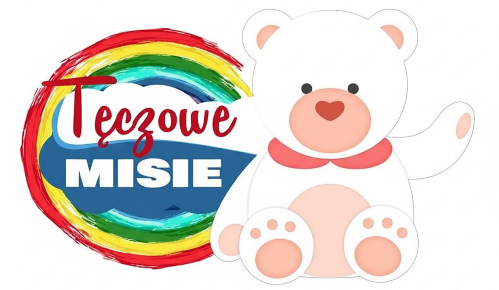 Cropped Tęczowe Misie LOGO